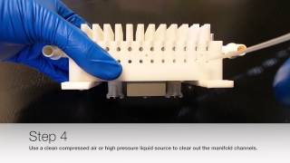 Moduline Systems  How to Clean a 96 Channel Manifold [upl. by Olathe]