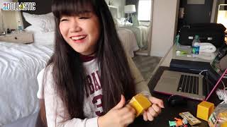 Roblox CelebrityGold Series Blind Box Unboxing in a Hotel [upl. by Rosena379]