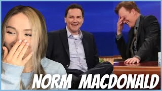 First Time Watching Norm Macdonald  Roasting People REACTION [upl. by Ieso179]