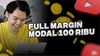 FULL MARGIN FOREX MODAL 100 RIBU LANGSUNG PRAKTEK [upl. by Burack]