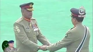 GHQ Ceremony General Raheel Hands Over Control of Pakistan Army to General Qamar Bajwa [upl. by Hanyaz]