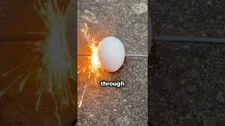 The Egg and Sparkler Experiment sparklingexperiments via TT [upl. by Olympium]