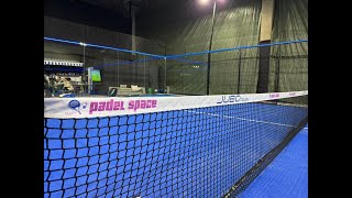 PolovinaGraovac VS MilićRakić RULO Open Padel Space FINALE [upl. by Ardnola]