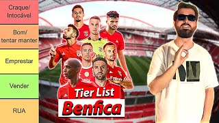 Tier List do plantel do Benfica 202223 [upl. by Arathorn]