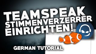 2024 Teamspeak STIMMENVERZERRER einrichten  Clownfish Tutorial  Deutsch [upl. by Kere352]