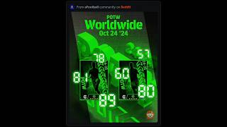 WHATS COMING TMRW 241024 efootball football pes trending potw messi gaming [upl. by Nij]