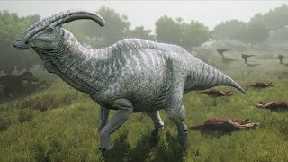 A Carnivores Bane  Life of a Parasaurolophus  Path Of Titans [upl. by Jacquelin]