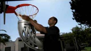 ShootAround Basketball Ball Return Demonstration [upl. by Ulberto]