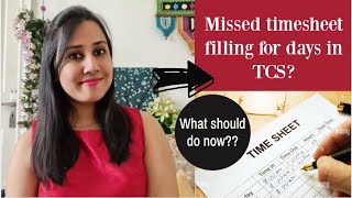 How to cancel timesheet leaves in TCS  Avoid leave wastage due to timesheet missing  Thelady saga [upl. by Adelaide]