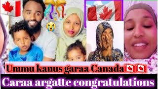 Iccitii Umm kanus Canada 🇨🇦 Demuu heedaii bagaa gammadee matii isii walin congratulations [upl. by Upshaw]