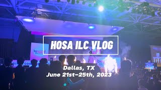 2023 HOSA ILC VLOG  Dallas TX [upl. by Madelena]