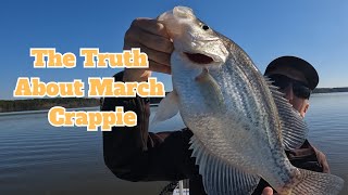 The Truth About March Crappie  Fishing with Livescope Footage [upl. by Alda991]