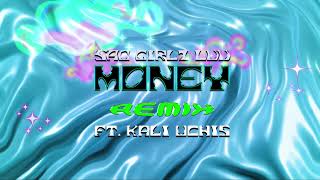 Amaarae  SAD GIRLZ LUV MONEY Remix ft Kali Uchis Lyric Video [upl. by Godfree391]