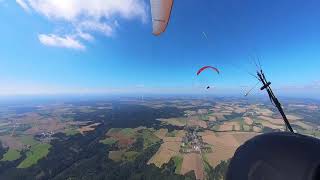 Všechov Tábor 682024 Sailplane  Pglider 1221 Enzo 3 Paragliding Soaring Czech Rep Česko [upl. by Florenza]