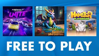 New Free To Play Games On PS Store  August 2024 [upl. by Dusza]