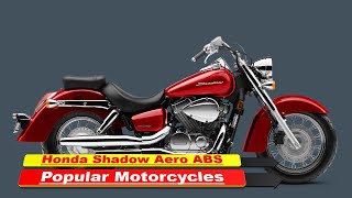 Honda Shadow Aero ABS Popular 2024 Motorcycles [upl. by Atter242]