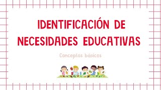 Identificación de necesidades [upl. by Ahsenot126]