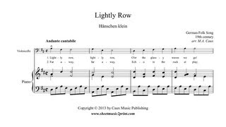 Lightly Row  Cello [upl. by Madea]