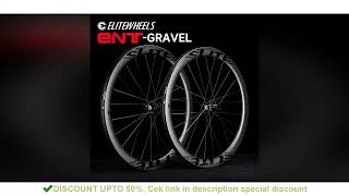 ELITEWHEELS ENT GRAVEL Carbon Wheelset Disc Brake Tubeless Ready 700C 35x32 Center Lock Or 6 Bolt [upl. by Sekofski492]