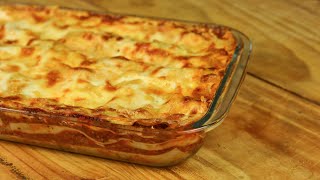 Cómo hacer LASAÑA o PASTICHO  Receta de salsa bechamel y boloñesa [upl. by Yorgo872]