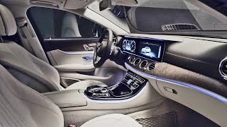 INTERIOR 2017 Mercedes EClass L Sport [upl. by Htiel16]