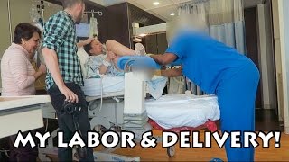 MY LABOR AND DELIVERY FAMILY VLOG [upl. by Penelopa141]