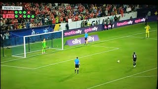 Arsenal vs Bournemouth PENALTY SHOOTOUT 54  Pre Season Friendly 2024 [upl. by Ecinnaj240]