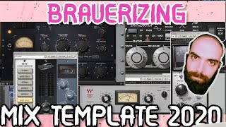 Il mio MIX TEMPLATE 2020 italiano  Brauerizing [upl. by Todd]