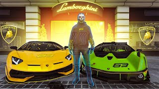 Invisible Man Robbing Lamborghini Dealership in GTA 5 RP [upl. by Aihsram]