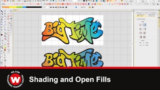 Wilcom Elements 3 Shading and Open Fills [upl. by Petras375]