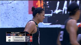 Roider Cabrera clutch hits vs Meralco  PBA 3x3 1st Conference Leg 2 [upl. by Herring]