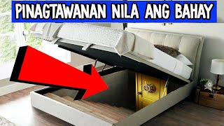 PINAGTAWANAN NILA ANG BAHAY NAGULAT SILA NG MAKITA ANG LOOB [upl. by Ahtamat452]