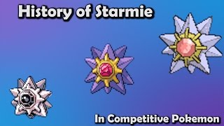 TOP Tier EVERY Generation  History Of Starmie in Competitive Pokemon Gens 16 [upl. by Croix]