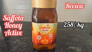 Saffola Honey Active Review  Saffola Honey Review  Saffola Honey Demo  Saffola Pure Honey Review [upl. by Higbee847]