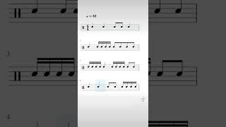 3 Basic Rhythms to Practise Sight Reading Music 🎵 [upl. by Scevor]