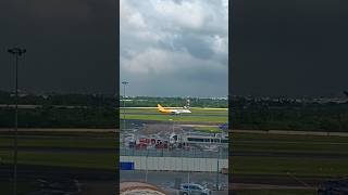 Blue dart B757 Freighter lands at Chennai Airport shorts [upl. by Eiramik]