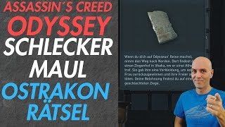 Assassins Creed Odyssey  Schleckermaul Ostrakon Rätsel Arkadien Gelöst [upl. by Karilynn]