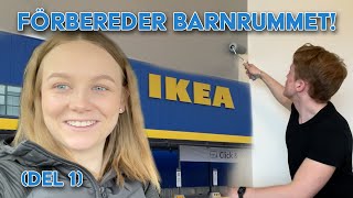 VLOGG  Förbereder barnrummet Del 1 [upl. by Nelyag107]