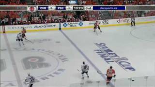 Pronger runs over Toews Kane 6210 [upl. by Aihsotal]