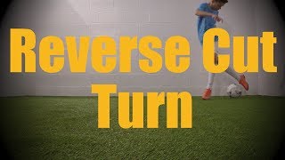 Reverse Cut Turn  Static Ball Control Drills  Soccer Football Coerver Training for U12U13 [upl. by Obadiah]