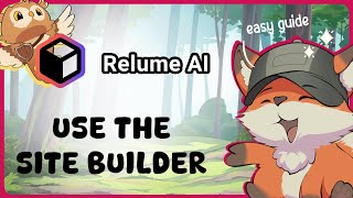 Relume AI Tutorial  Guide Glimpse [upl. by Ayisan]