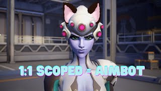 POV You Use a 11 Scoped Sensitivity on Widowmaker 30 Overwatch 2 [upl. by Eniac]