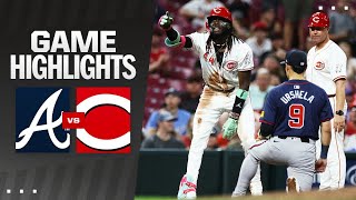 Braves vs Reds Game Highlights 91824  MLB Highlights [upl. by Moberg]