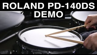 Roland PD140DS Snare Demo [upl. by Annahsor]