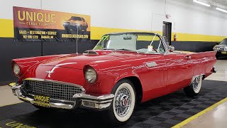 1957 Ford Thunderbird  For Sale  42900 [upl. by Toddie]