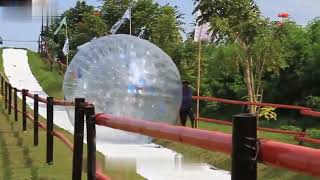 Zorb Ball Giant Inflatable Human Hamster Ball Zorbs Sphering  Zorbballscom [upl. by Cooke118]