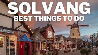 Best Things to Do In One Day in Solvang California  Itinerary [upl. by Crean]