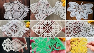 PRETY and elegant Border Lace Crochet Patterns for all things lacesample viral trending beauty [upl. by Mathilda]