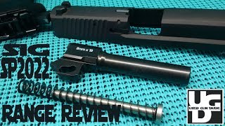 Sig Sauer SP2022 9mm Range Review Awesome Gun but [upl. by Airottiv860]