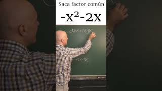 SACA FACTOR COMÚN FACTORIZACIÓN Matemáticas Básicas [upl. by Joslyn]